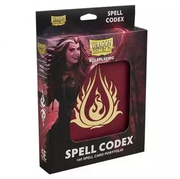 Dragon Shield Spell Codex blood red (AT-50018)