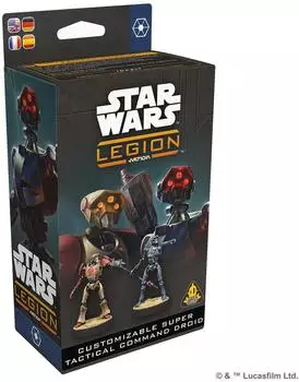 Atomic Mass Games Star Wars Legion - Customizable Super Tactical Command Droid (AMGSWQ29)