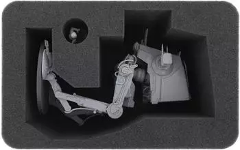 Feldherr Schaumstoffeinlage für Star Wars Legion AT-ST (HSMEBY110BO)