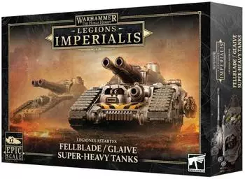 Games Workshop Legions Imperialis: Legiones Astartes Fellblade/Glaive Super-Schwere Panzer (03-95)