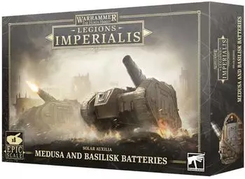 Games Workshop Legions Imperialis Solar Auxilia Medusa und Basilisk Batteries (99122605006)