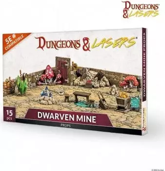 Archon Studio Dungeons & Lasers Zwergenmine Props