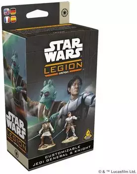 Atomic Mass Games Star Wars: Legion &ndash; Anpassbarer Jedi-General & Ritter (SWQ20)