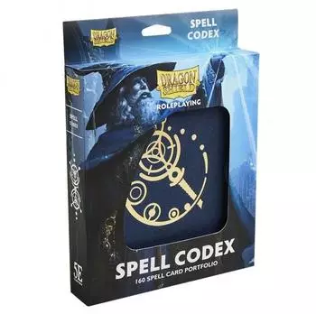 Dragon Shield Spell Codex Portfolio mitternachtsblau, 160 Karten (ART50023)