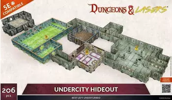Archon Studio Dungeons & Lasers Undercity Hideout Terrain-Set, 28mm-32mm Maßstab (DNL0077)
