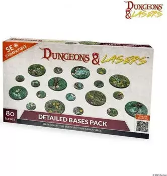 Archon Studio Dungeons & Lasers Miniatures: Detailed Bases Pack (DNL0063)