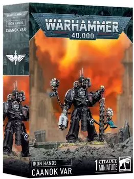 Games Workshop Iron Hands: Caanok Var, Warhammer 40.000 Space Marines Hero (55-59)