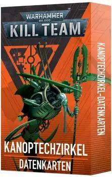 Games Workshop Kill Team Kanoptechzirkel Datenkarten (102-71)