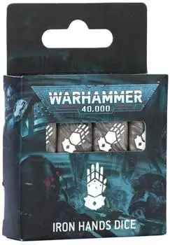 Games Workshop W&uuml;rfelset der Iron Hands