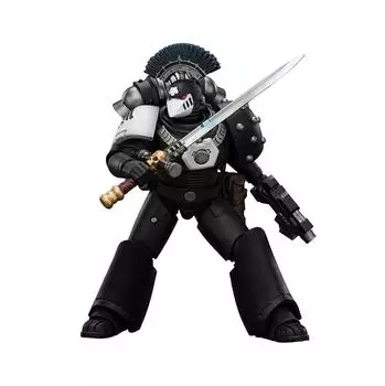 Joy Toy Warhammer 40,000 Raven Guard MkVI Tactical Sergeant Actionfigur 12cm