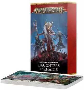 Games Workshop Schriftrollenkarten: Daughters of Khaine - DE