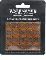 Horus Heresy Imperial Fists Legion Dice Set