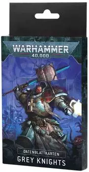 Games Workshop Datenblattkarten: Grey Knights - DE