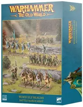 Games Workshop Wood Elf Realms Battle March Army - Warhammer: Die Alte Welt (13-110)