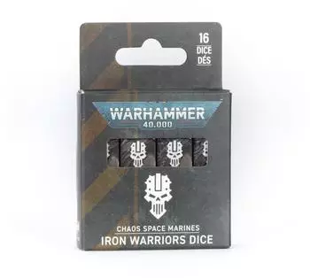 Games Workshop W&uuml;rfelset der Iron Warriors