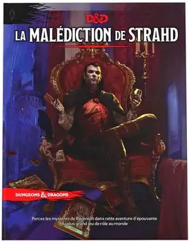 Wizards of the Coast RPG-Abenteuer Der Fluch von Strahd (Französisch)