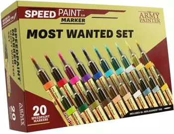 The Army Painter Speedpaint 2.0 Marker Most Wanted Set (TAPSM8005P)