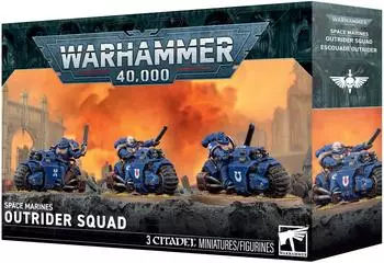 Games Workshop Space Marines Outrider Squad (48-112)