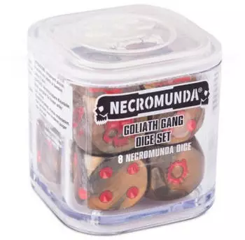 Games Workshop Necromunda House Goliath W&uuml;rfelset (300-03)