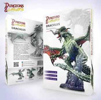 Archon Studio Draculus The Cunning - Dungeons & Lasers Drachen-Miniatur (DNL0025)