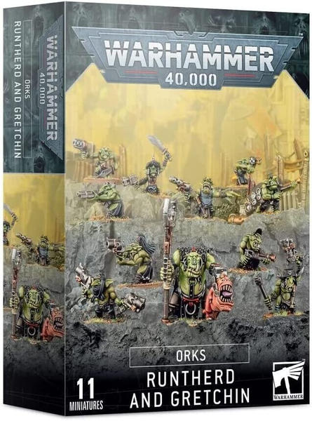 Games Workshop Warhammer 40.000 - Orks Runtherd & Gretchin