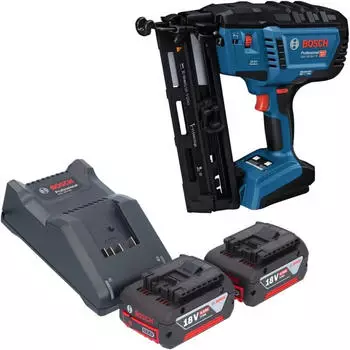 Bosch GNH 18V-64 M ( 2x 4,0 Ah + Ladegerät)