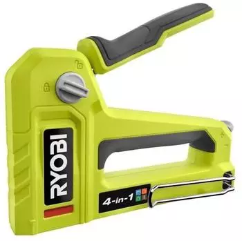 Ryobi RHFST4IN1 Tacker und Nagler 4in1, Metallgeh&auml;use, Klammern T50/T25/JT21, N&auml;gel 18G (5132006407)