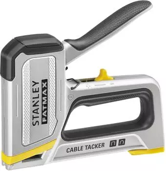 Stanley Handtacker für Kabelklammern und Feindrahtklammern, Softgriff (FMHT70100-0)