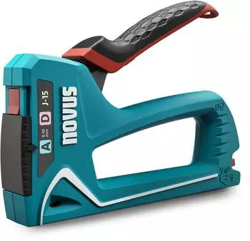 Novus J-15 Handtacker türkis/weiß (030-0473)