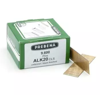 Prebena Stiftn&auml;gel Typ ALK 20mm, bronzierter Stahl, 9600 St&uuml;ck (ALK20CLS)