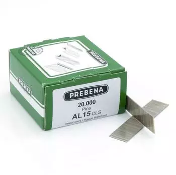 Prebena AL15CLS Pins (Stifte ohne Kopf) 15mm, bronziert, 20000 St. (AL15CLS)