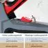 WORKPRO Handtacker-Set Heavy Duty 6-in-1 mit 4000 Klammern, Nägel T20