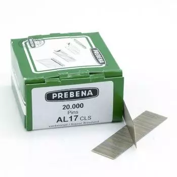 Prebena Pins (Stifte ohne Kopf) 17mm, bronziert, 20000 St. (AL17CLS)