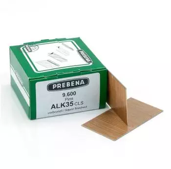 Prebena Tackern&auml;gel (Pins) verbronzt 35mm (ALK35CLS)