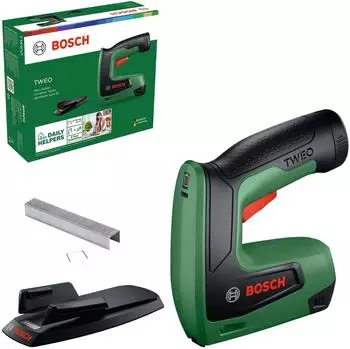 Bosch TWEO Akku-Tacker 4V mit Papierhefter (06039G7000)