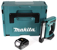 Makita DST 221 M1J 18 V Li-ion Akku Tacker im Makpac + 1x BL 1840 B 4,0 Ah Li-Ion