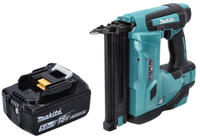 Makita Dbn 500 T1 Akku Stauchkopfnagler 18 V 15-50 Mm + 1x Akku 5,0 Ah - Ohne