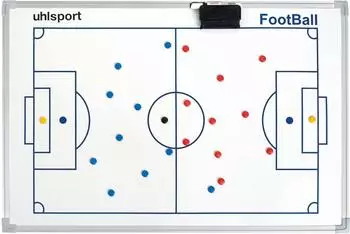 Uhlsport Taktiktafel mit Magnet-Spielersätzen, weiß (100122901)