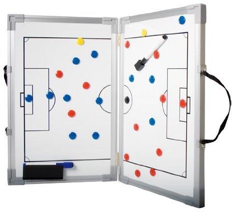 B+D Klappbare Fußball-Magnet-Lehrtafel 30x45 cm