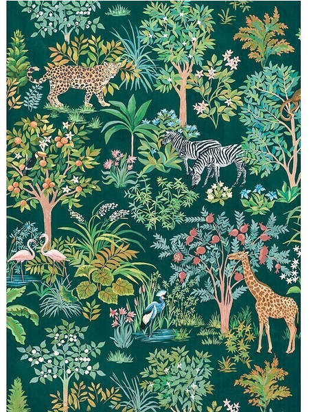 Komar Ink Happy Jungle (4 -tlg., 200 x 280 cm)
