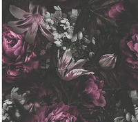 A.S. Cr&eacute;ation Vliestapete "PintWalls Rosen Floral" gemustert matt neutral glatt