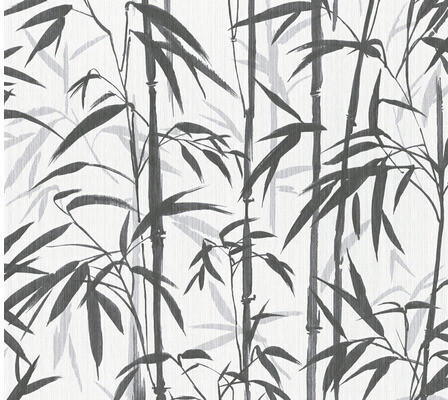 A.S. Creation Michalsky 4 Bambus Schwarz/Weiß Floral