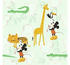 Komar Disney Edition 4 Mickey Mouse Doodle Zoo