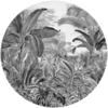 Komar Fototapete »Wild Woods«, 125x125 cm (Breite x Höhe), rund und selbstklebend