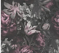 A.S. Cr&eacute;ation Vliestapete "PintWalls Rosen Floral" gemustert matt neutral glatt