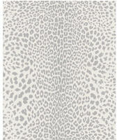 Superfresco Easy Vliestapete "Leopard Skin" uni aufgesch&auml;umt Luipaard silber