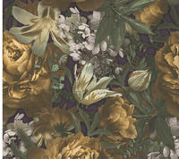 A.S. Cr&eacute;ation Vliestapete "PintWalls Rosen Floral" gemustert matt neutral glatt