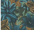 A.S. Creation Metropolitan Stories Travel Styles Blau/Grün Floral