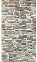 living walls Fototapete "Steinmauer Fototapete" matt glatt Tapete Steinoptik