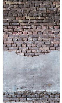Livingwalls 38334-1 The Wall Maueroptik Ziegeln und Putz 3-tlg. 159 x 280 cm